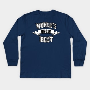 World's Best Uncle Kids Long Sleeve T-Shirt